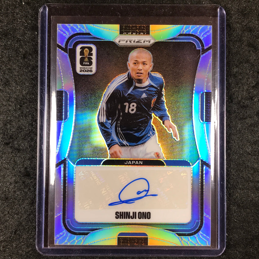 2026 Prizm FIFA World Cup SHINJI ONO Signatures Auto Silver 67/75