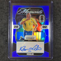 2026 Prizm FIFA World Cup RONALDO Signature Moments Auto Blue 8/25
