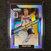 2026 Prizm FIFA World Cup PHILIPP LAHM Winning Captains Auto Silver 46/75