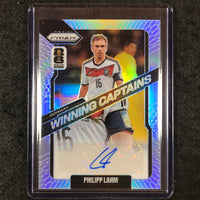2026 Prizm FIFA World Cup PHILIPP LAHM Winning Captains Auto Silver 47/75