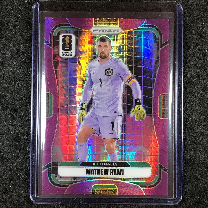 2026 Prizm FIFA World Cup MATHEW RYAN Purple Hyper /299 #142