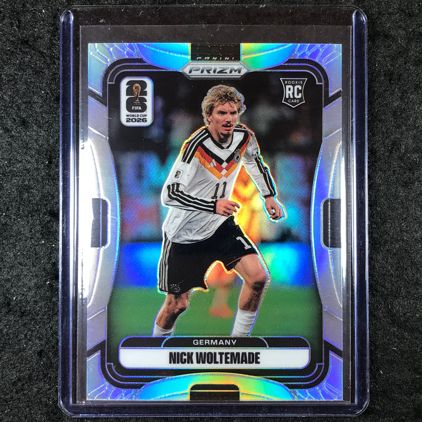2026 Prizm FIFA World Cup NICK WOLTEMADE Rookie Base Silver #56