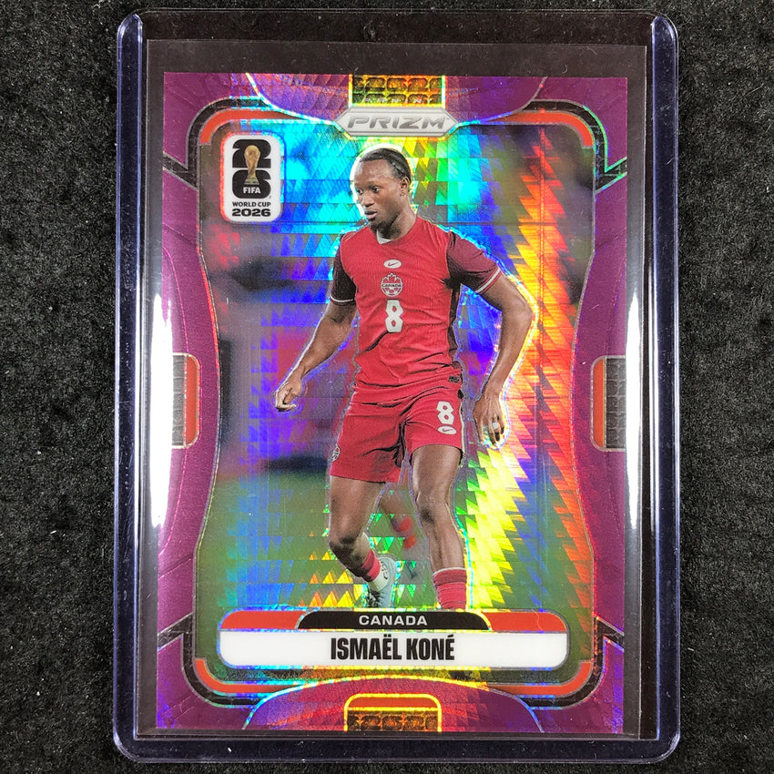 2026 Prizm FIFA World Cup ISMAEL KONE Purple Hyper /299 #169