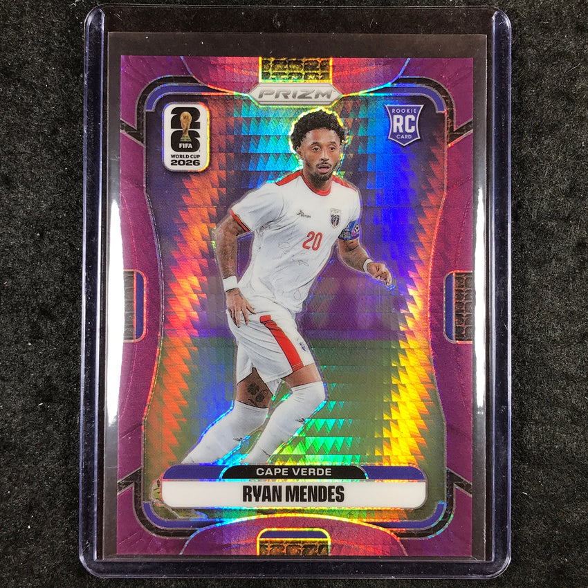 2026 Prizm FIFA World Cup RYAN MENDES Rookie Purple Hyper /299 #173