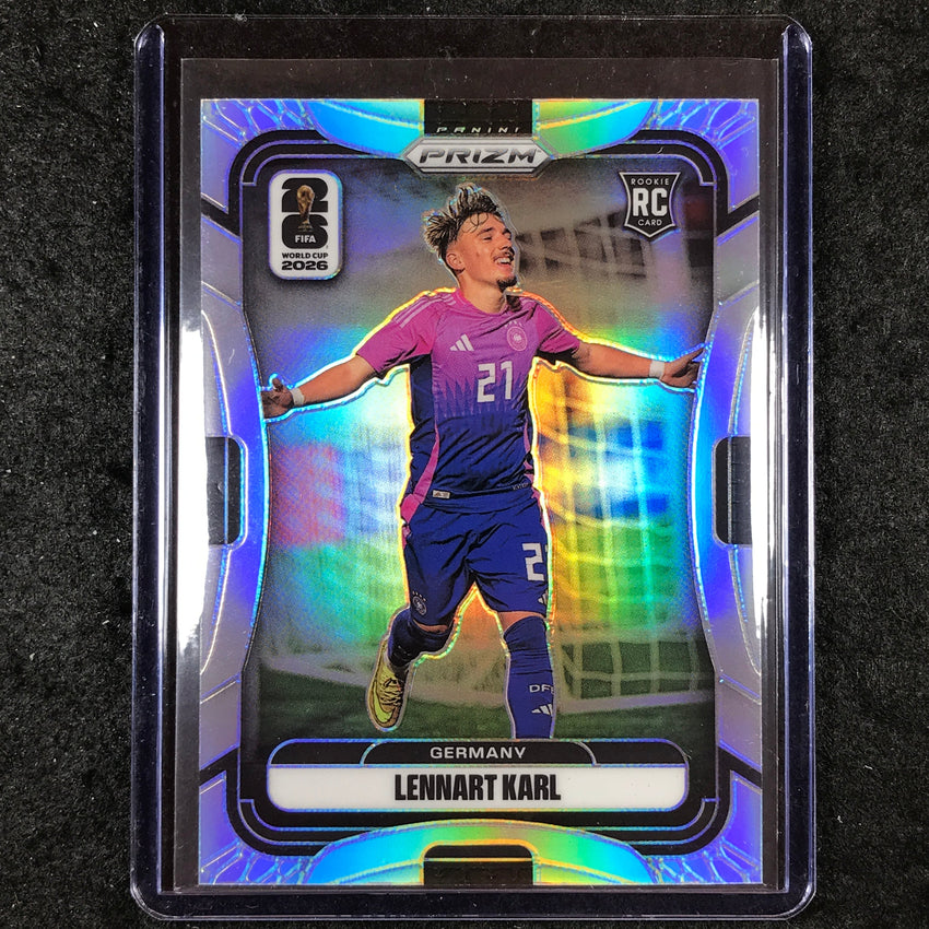 2026 Prizm FIFA World Cup LENNART KARL Rookie Base Silver #58