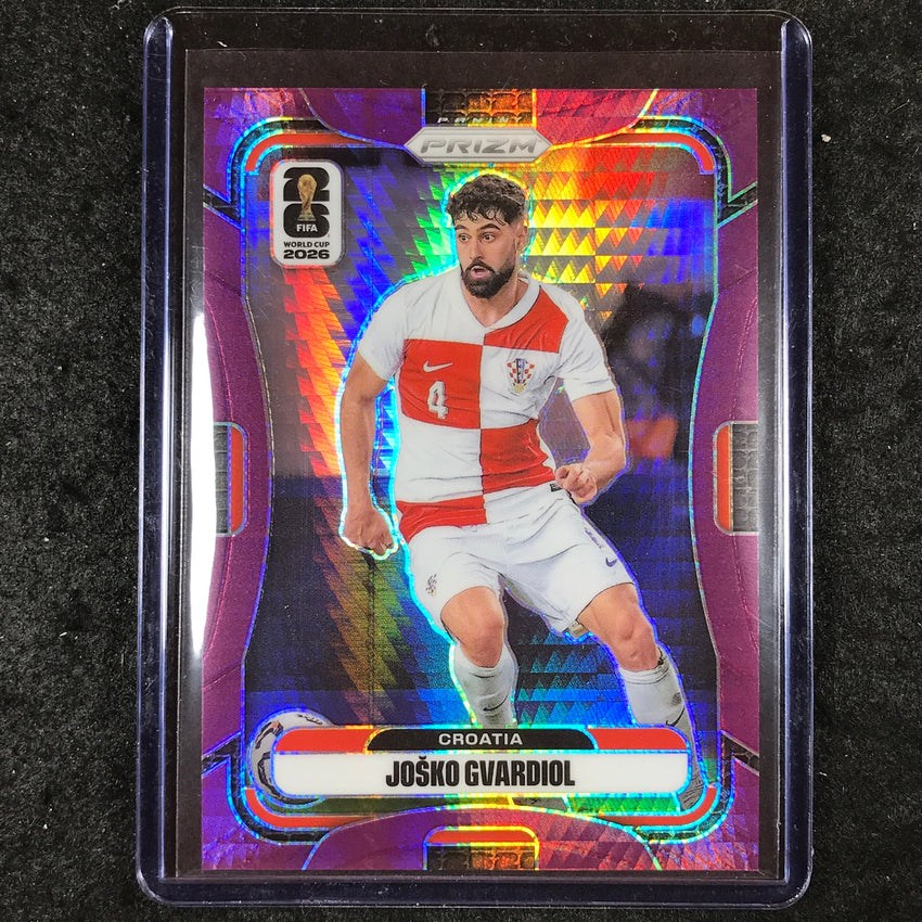 2026 Prizm FIFA World Cup JOSKO GVARDIOL Purple Hyper /299 #195