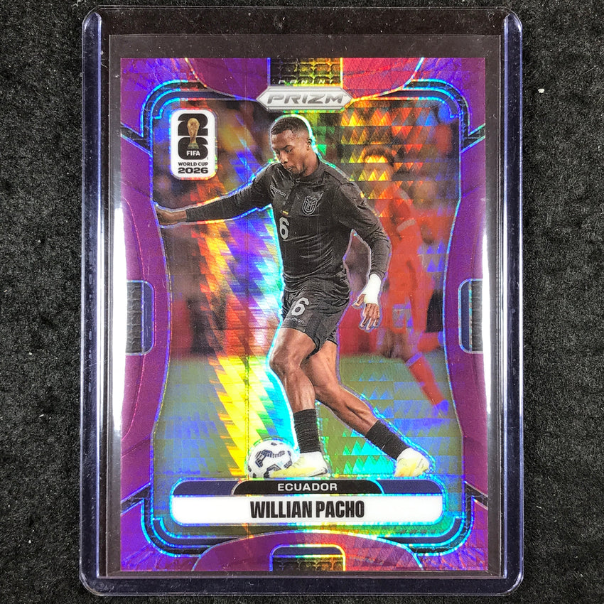 2026 Prizm FIFA World Cup WILLIAN PACHO Purple Hyper /299 #213
