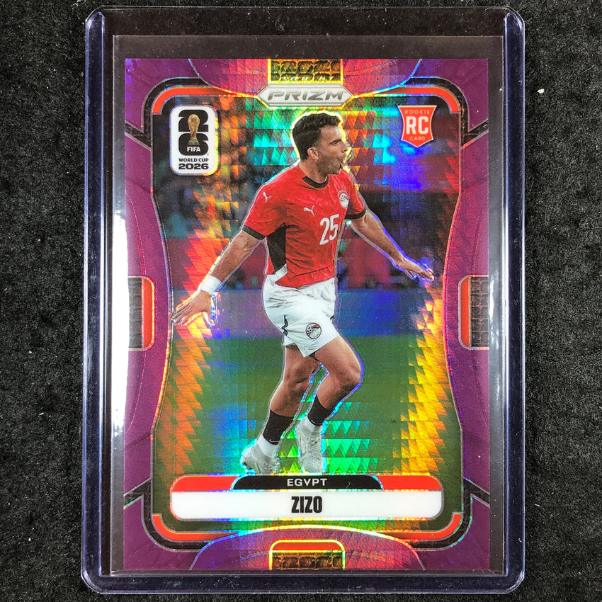 2026 Prizm FIFA World Cup ZIZO Rookie Purple Hyper /299 #225