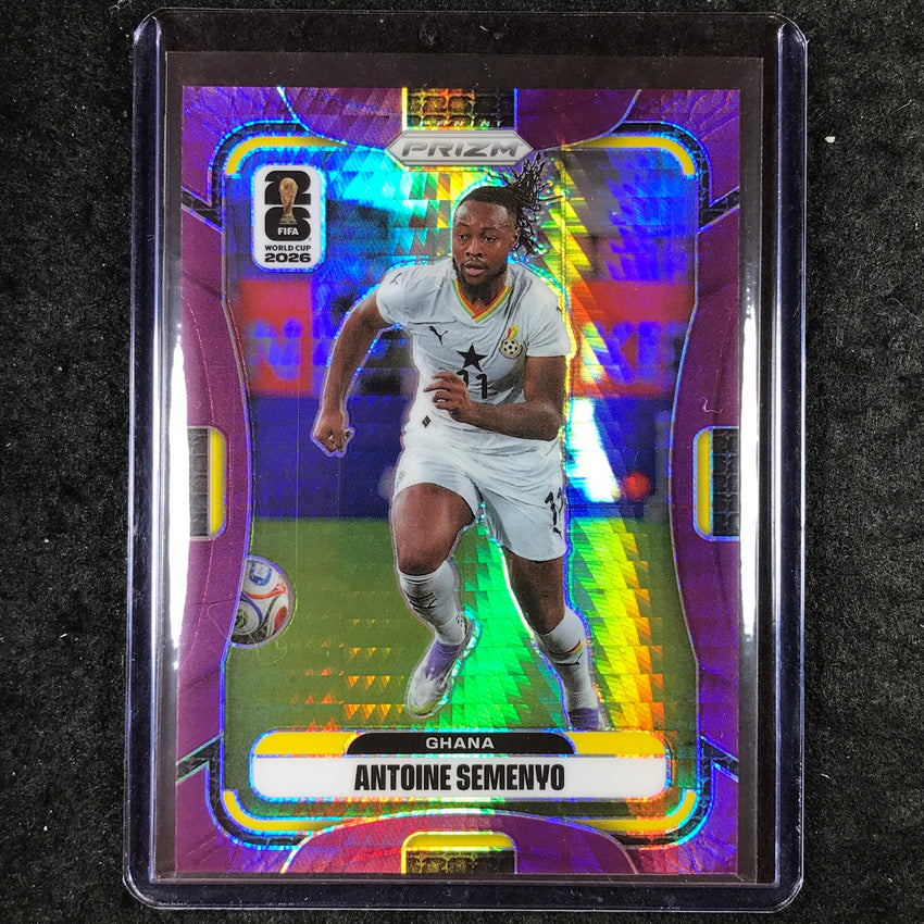 2026 Prizm FIFA World Cup ANTOINE SEMENYO Purple Hyper /299 #226