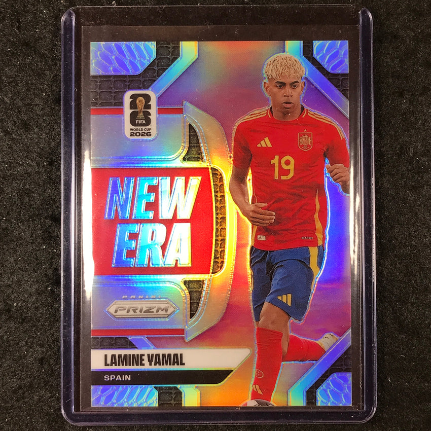2026 Prizm FIFA World Cup LAMINE YAMAL New Era Silver #12