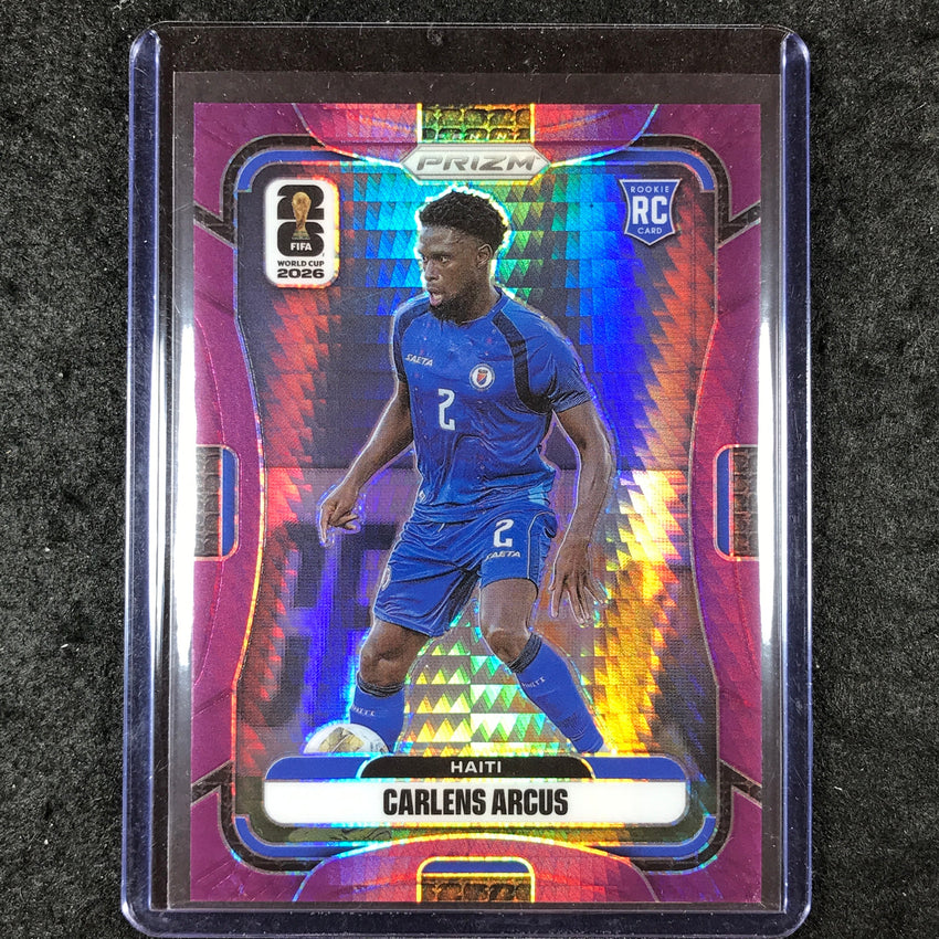 2026 Prizm FIFA World Cup CARLENS ARCUS Rookie Purple Hyper /299 #238