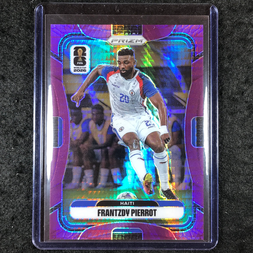2026 Prizm FIFA World Cup FRANTZDY PIERROT Purple Hyper /299 #239