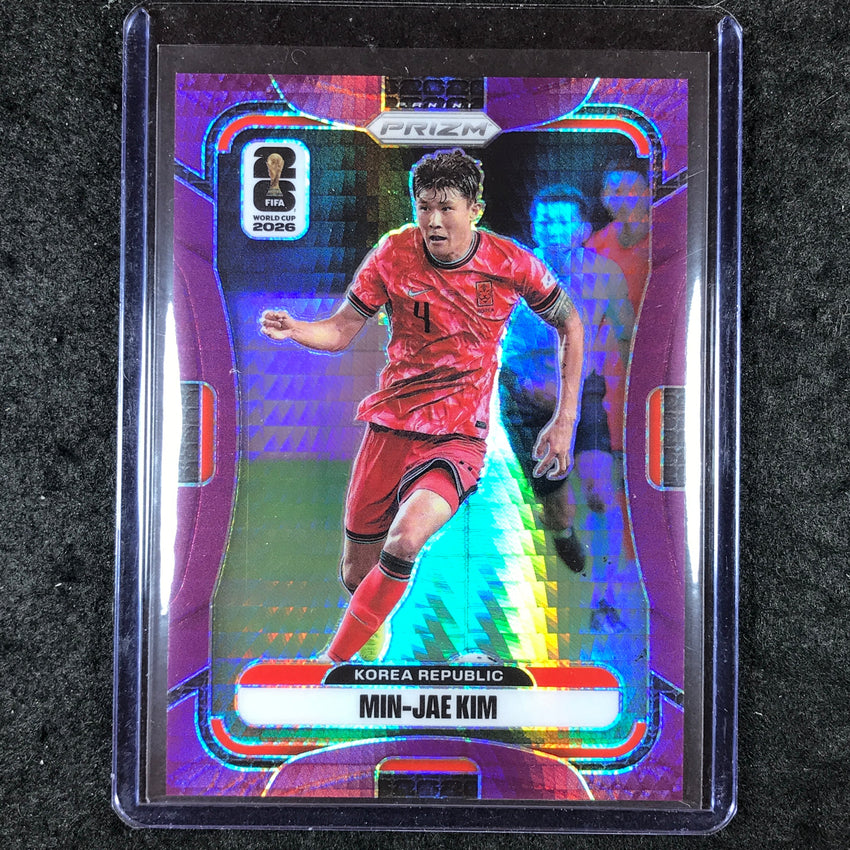 2026 Prizm FIFA World Cup MIN-JAE KIM Purple Hyper /299 #278