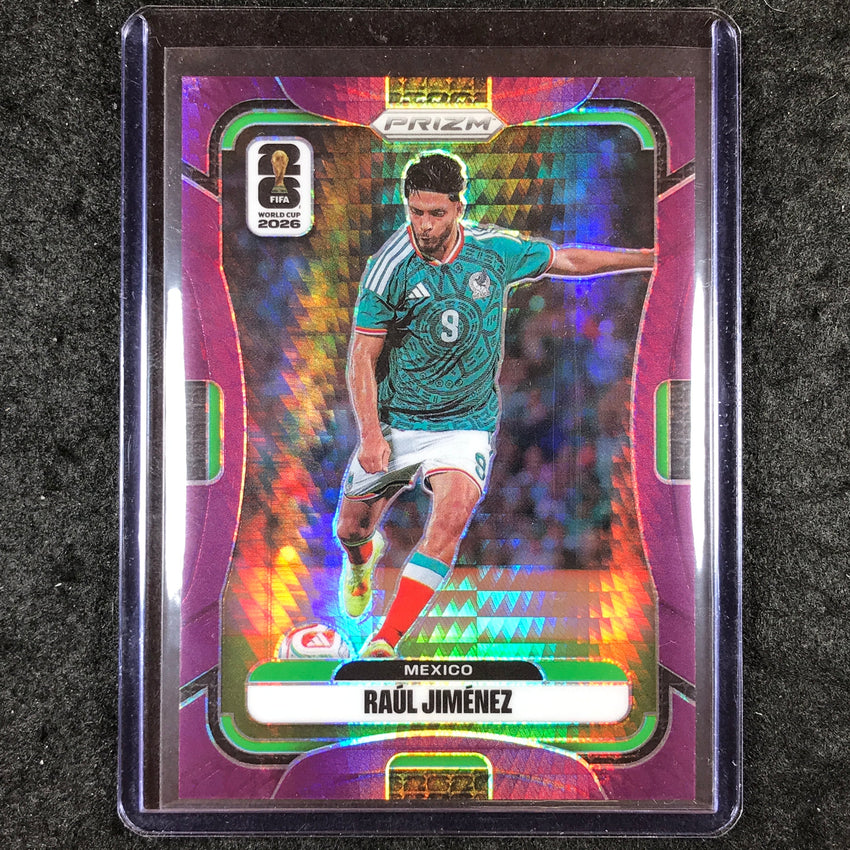 2026 Prizm FIFA World Cup RAUL JIMENEZ Purple Hyper /299 #284