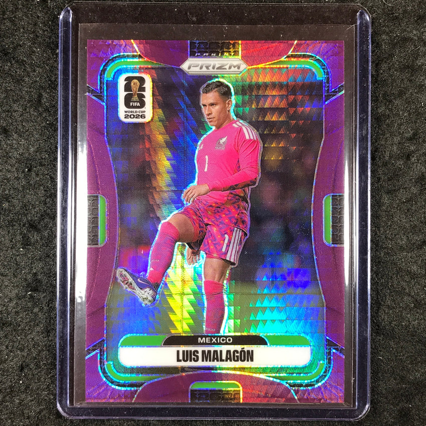 2026 Prizm FIFA World Cup LUIS MALAGON Purple Hyper /299 #288