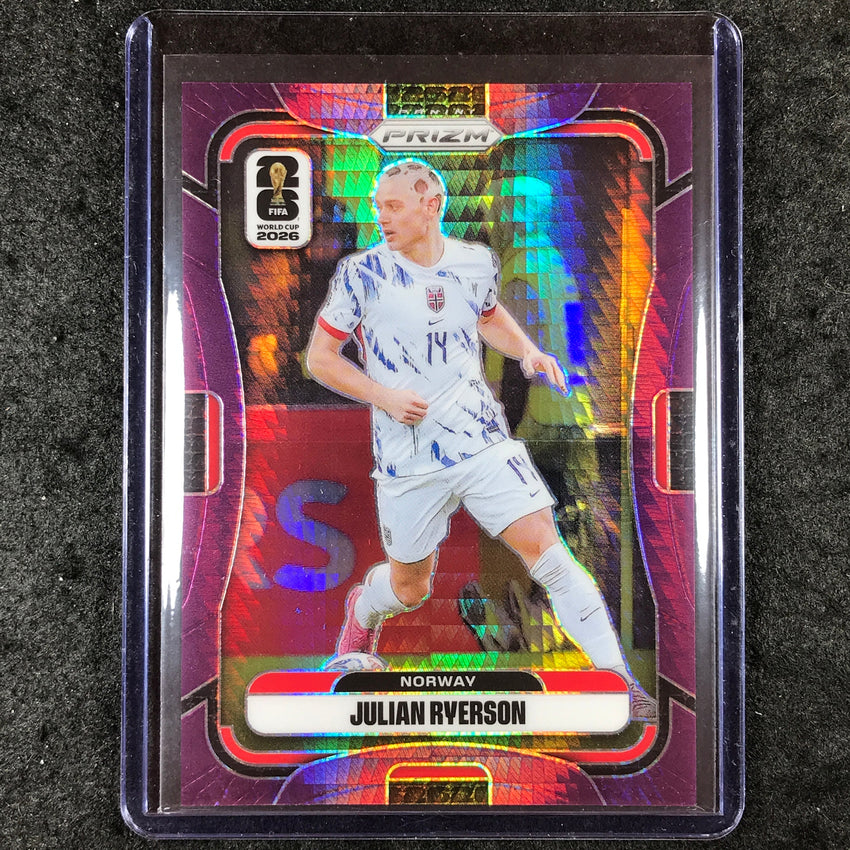 2026 Prizm FIFA World Cup JULIAN RYERSON Purple Hyper /299 #332