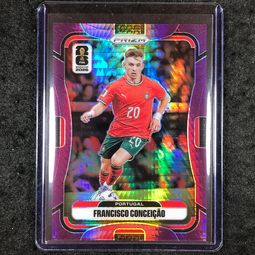 2026 Prizm FIFA World Cup FRANCISCO CONCEICAO Purple Hyper /299 #356