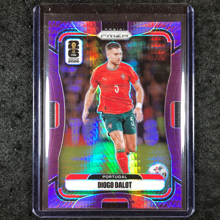 2026 Prizm FIFA World Cup DIOGO DALOT Purple Hyper /299 #361