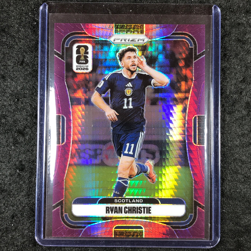 2026 Prizm FIFA World Cup RYAN CHRISTIE Purple Hyper /299 #390