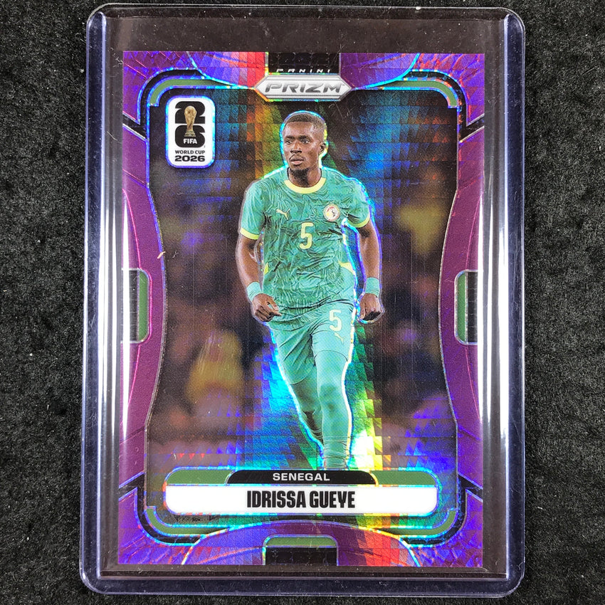 2026 Prizm FIFA World Cup IDRISSA GUEYE Purple Hyper /299 #403