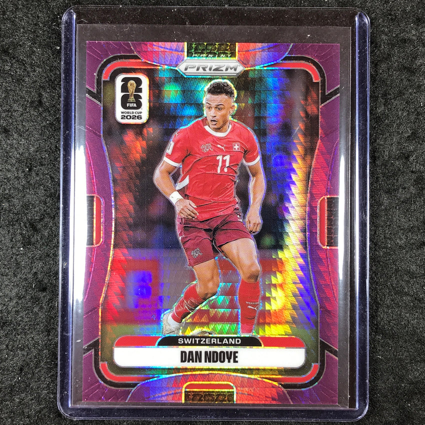 2026 Prizm FIFA World Cup DAN NDOYE Purple Hyper /299 #416