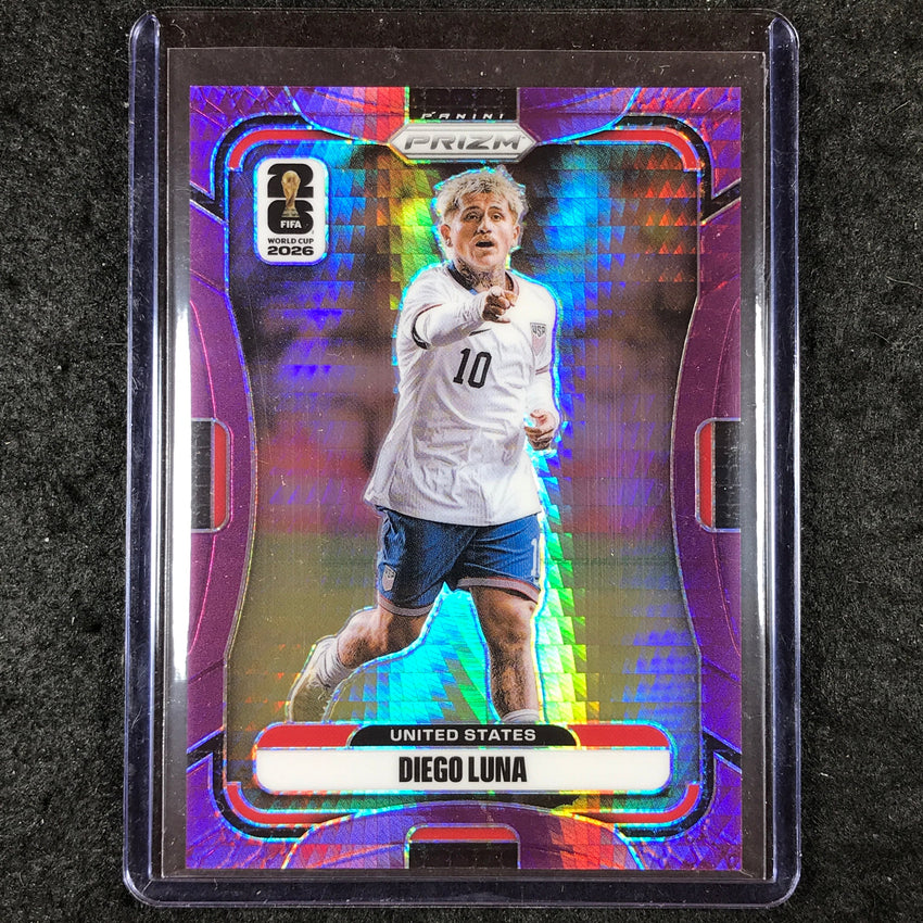 2026 Prizm FIFA World Cup DIEGO LUNA Purple Hyper /299 #444