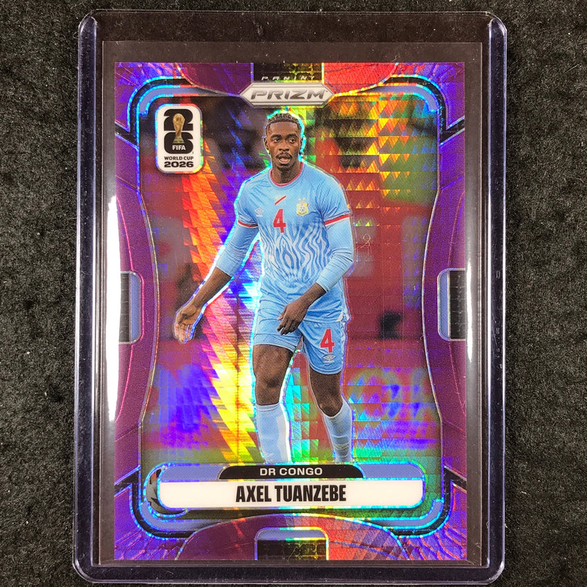 2026 Prizm FIFA World Cup AXEL TUANZEBE Purple Hyper /299 #466
