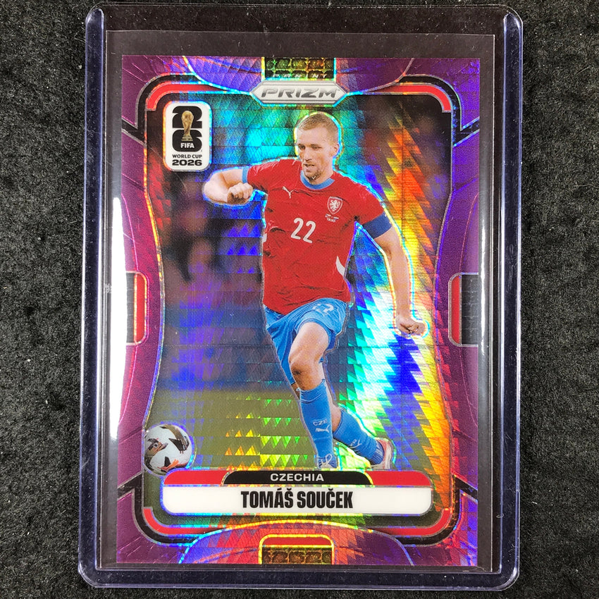 2026 Prizm FIFA World Cup TOMAS SOUCEK Purple Hyper /299 #478