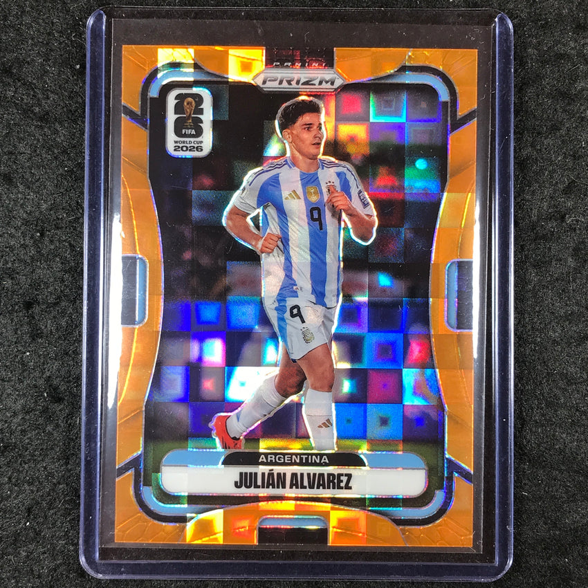 2026 Prizm FIFA World Cup JULIAN ALVAREZ Orange Pandora /215 #1