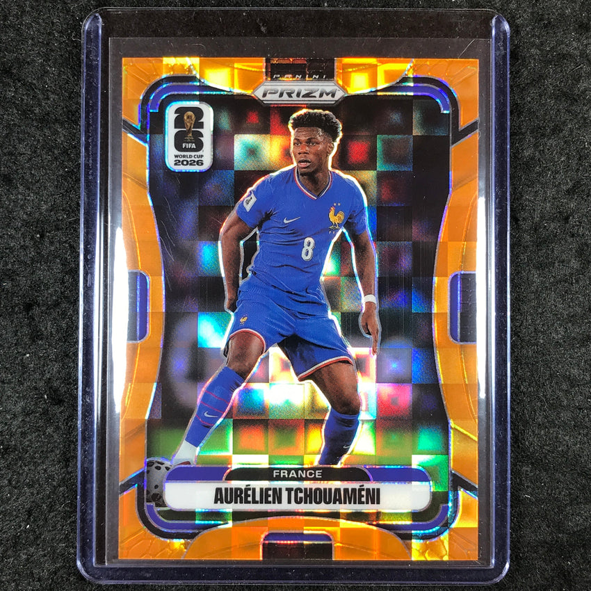 2026 Prizm FIFA World Cup AURELIEN TCHOUAMENI Orange Pandora /215 #29