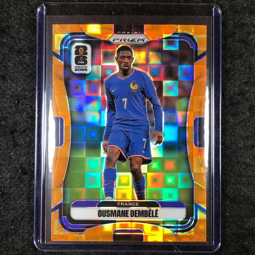 2026 Prizm FIFA World Cup OUSMANE DEMBELE Orange Pandora /215 #37