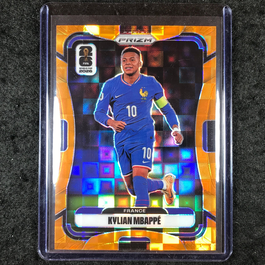 2026 Prizm FIFA World Cup KYLIAN MBAPPE Orange Pandora /215 #40
