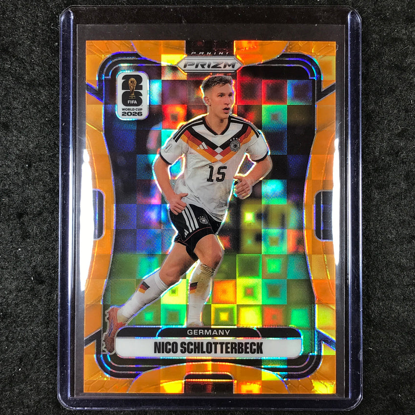 2026 Prizm FIFA World Cup NICO SCHLOTTERBECK Orange Pandora /215 #44