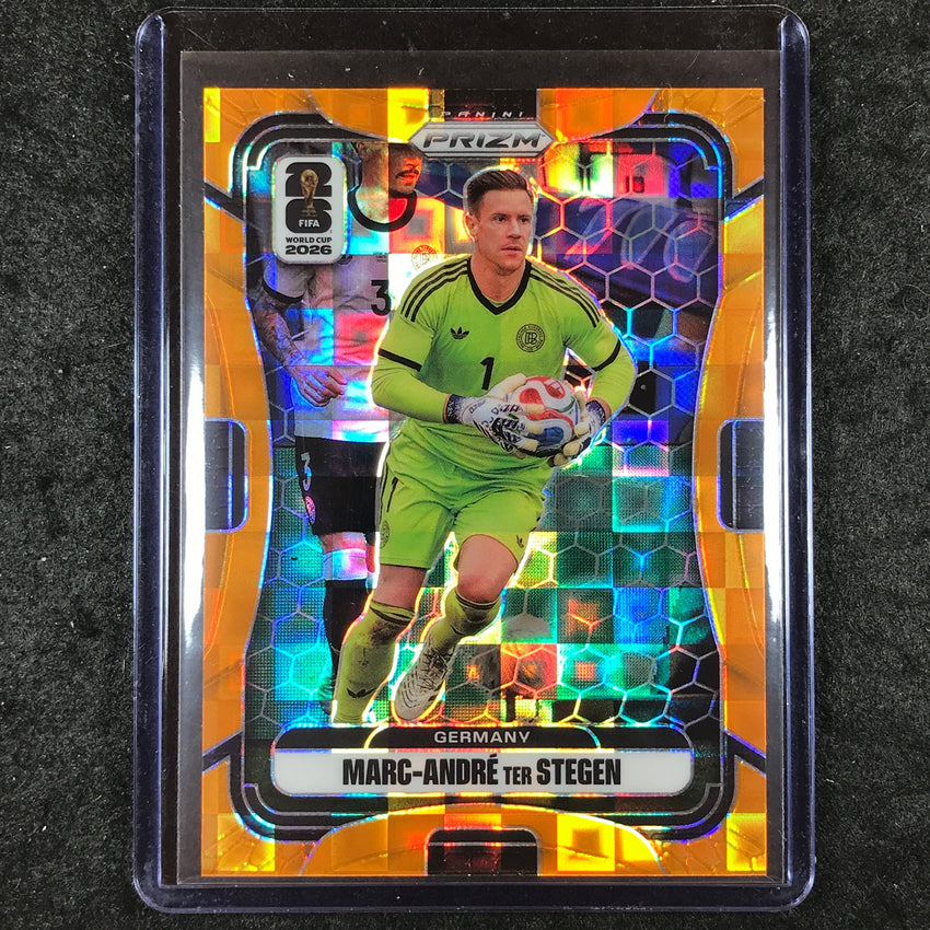 2026 Prizm FIFA World Cup MARC-ANDRE TER STEGEN Orange Pandora /215 #48