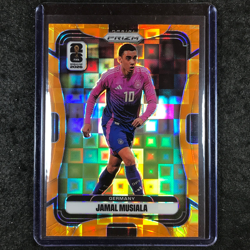 2026 Prizm FIFA World Cup JAMAL MUSIALA Orange Pandora /215 #50