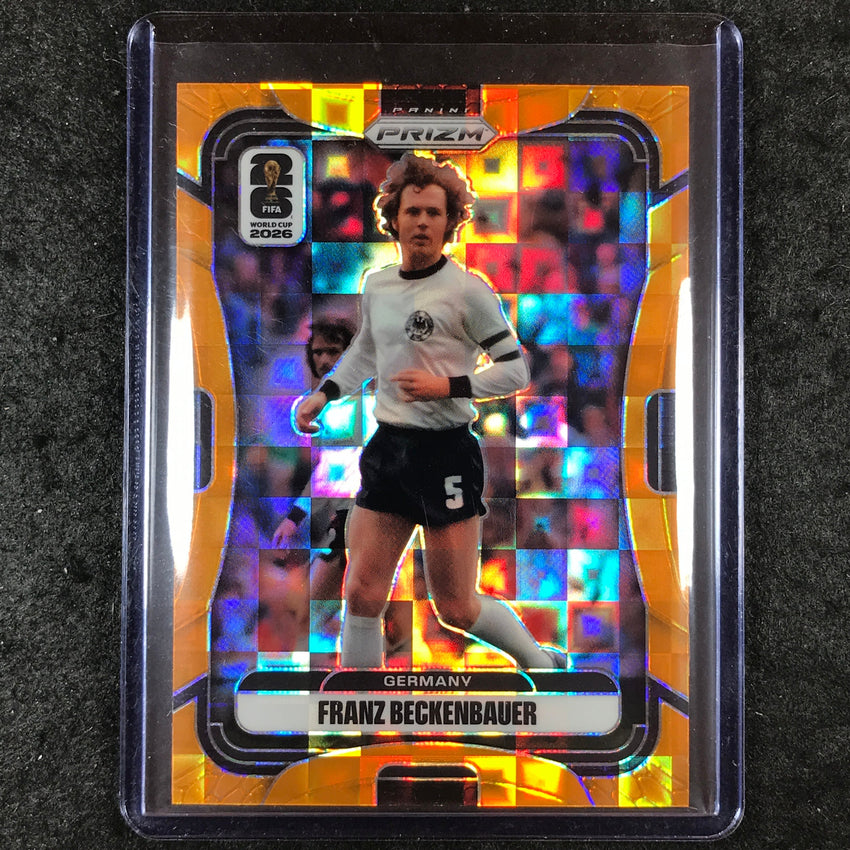 2026 Prizm FIFA World Cup FRANZ BECKENBAUER Orange Pandora /215 #63