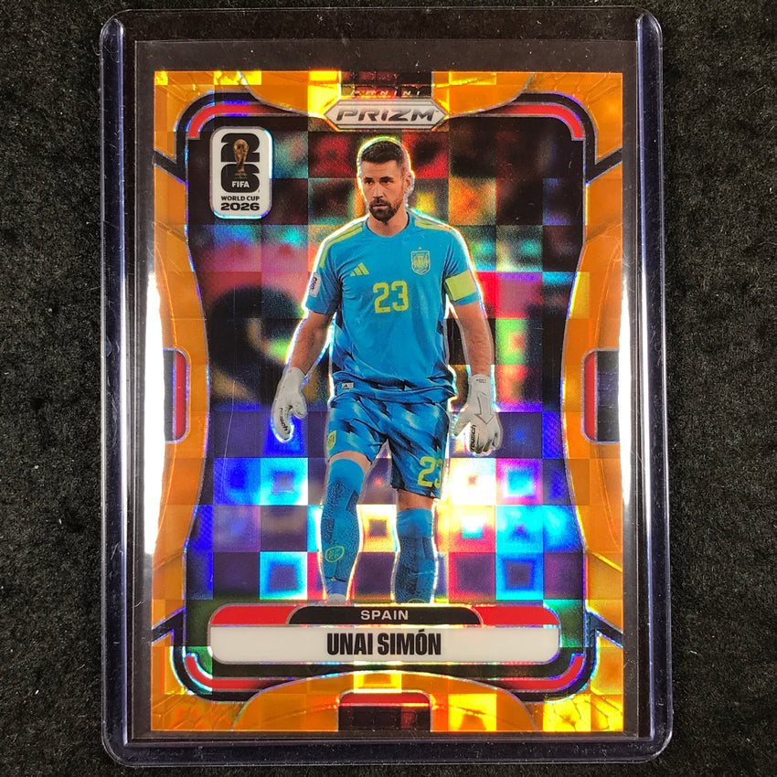 2026 Prizm FIFA World Cup UNAI SIMON Orange Pandora /215 #64