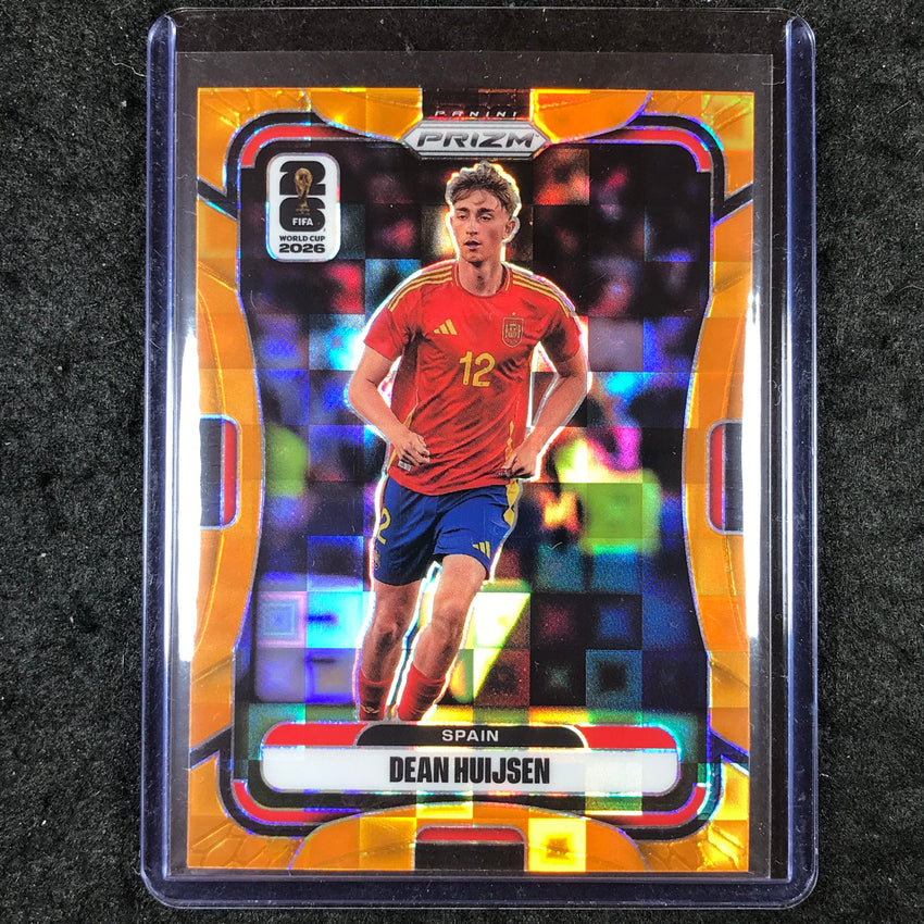 2026 Prizm FIFA World Cup DEAN HUIJSEN Orange Pandora /215 #68