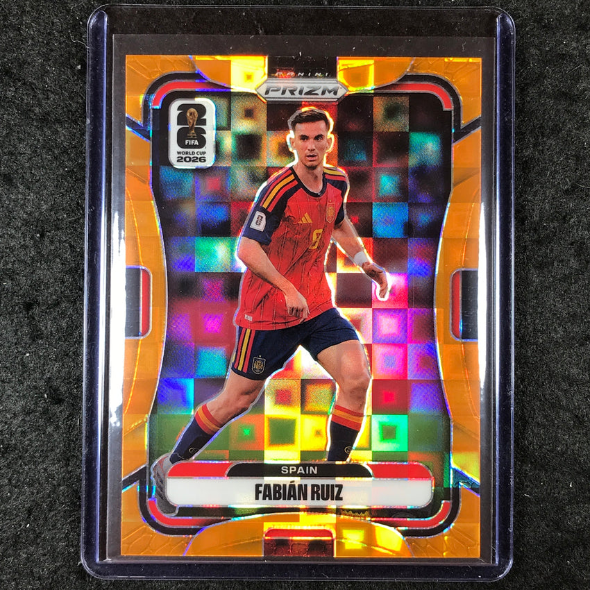 2026 Prizm FIFA World Cup FABIAN RUIZ Orange Pandora /215 #77