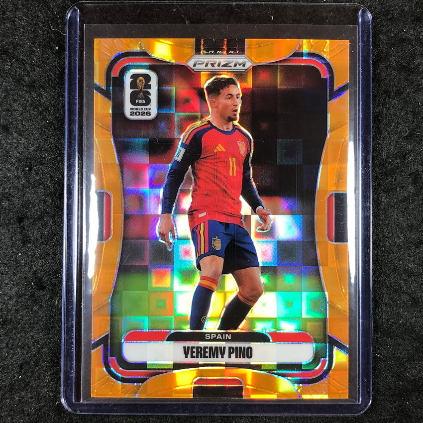 2026 Prizm FIFA World Cup YEREMY PINO Orange Pandora /215 #79