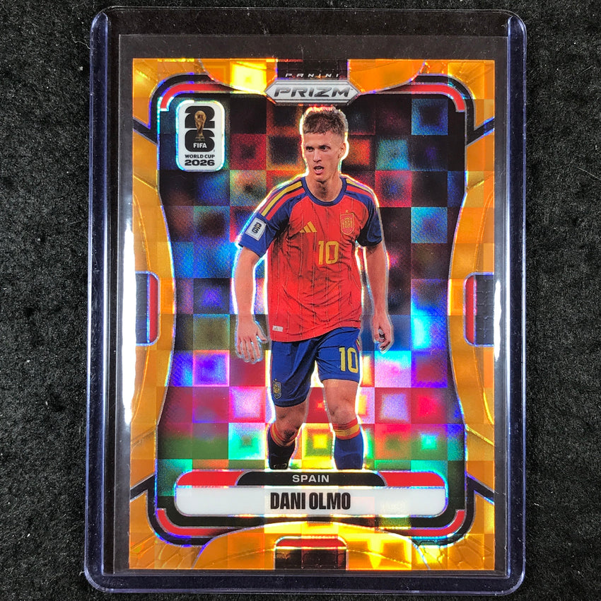 2026 Prizm FIFA World Cup DANI OLMO Orange Pandora /215 #82