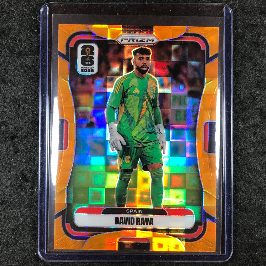 2026 Prizm FIFA World Cup DAVID RAYA Orange Pandora /215 #83