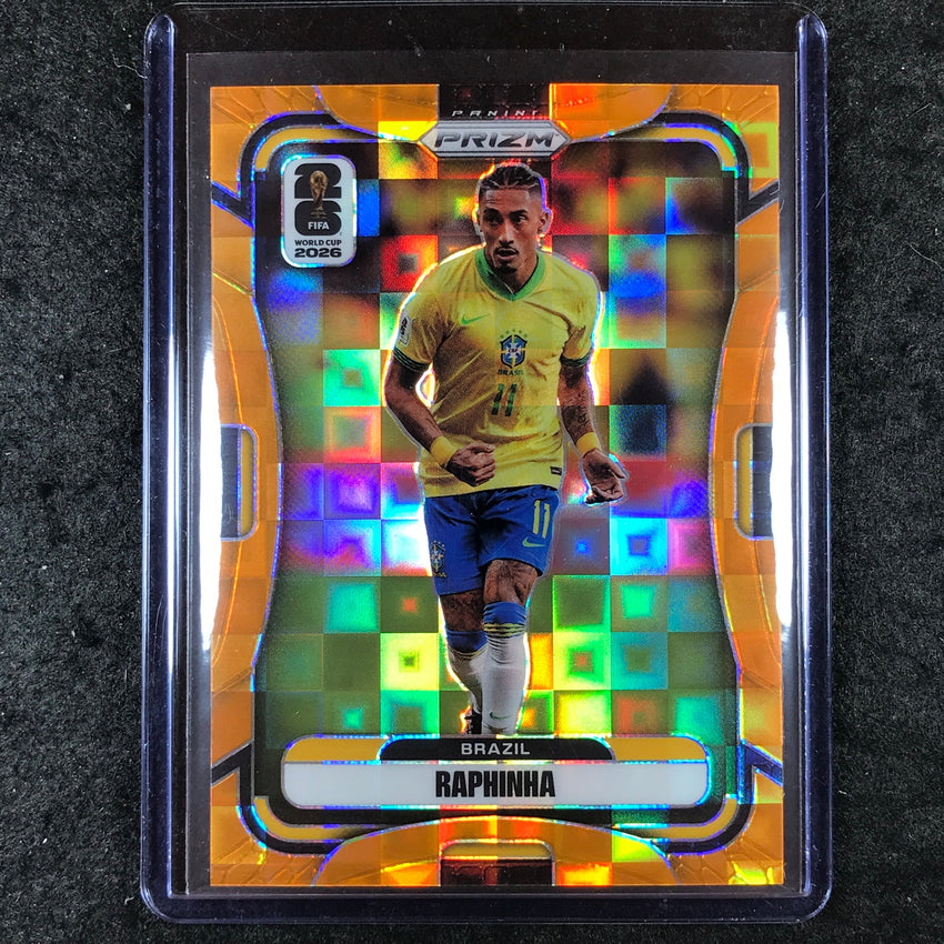 2026 Prizm FIFA World Cup RAPHINHA Orange Pandora /215 #85