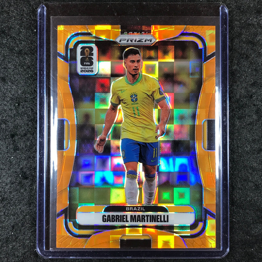 2026 Prizm FIFA World Cup GABRIEL MARTINELLI Orange Pandora /215 #91