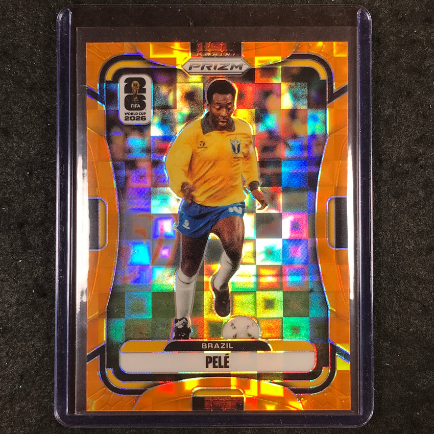 2026 Prizm FIFA World Cup PELE Orange Pandora /215 #96
