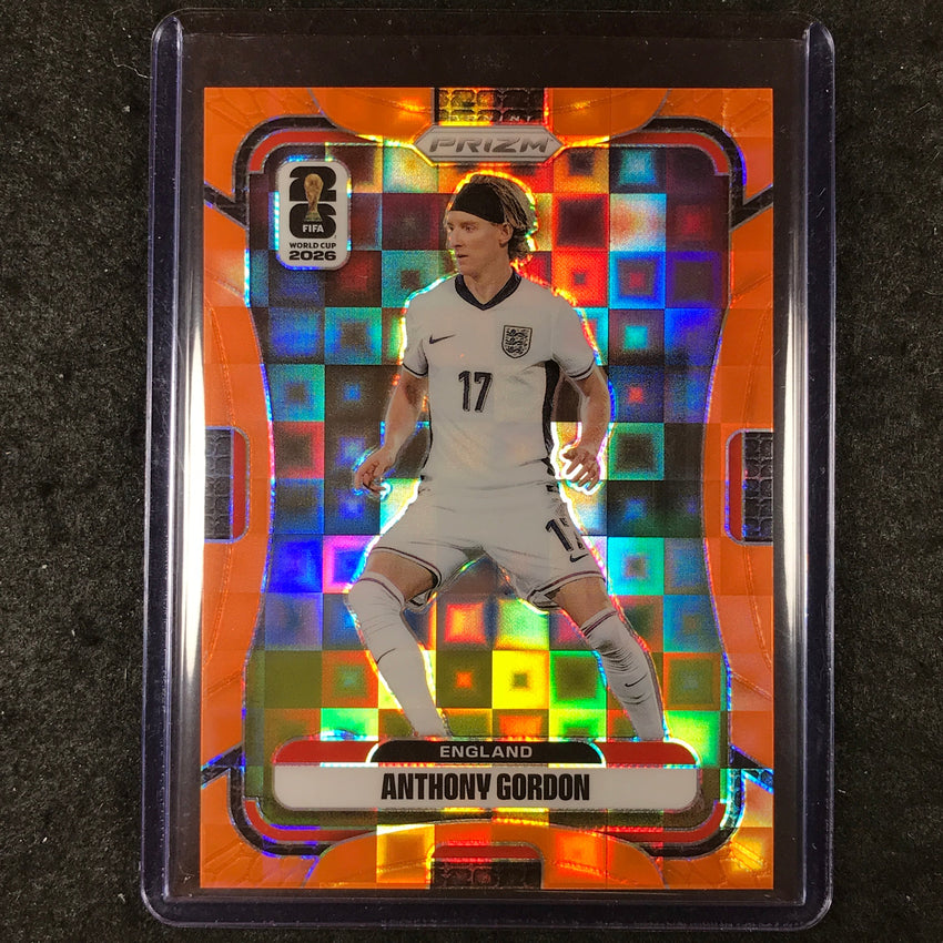 2026 Prizm FIFA World Cup ANTHONY GORDON Orange Pandora /215 #105