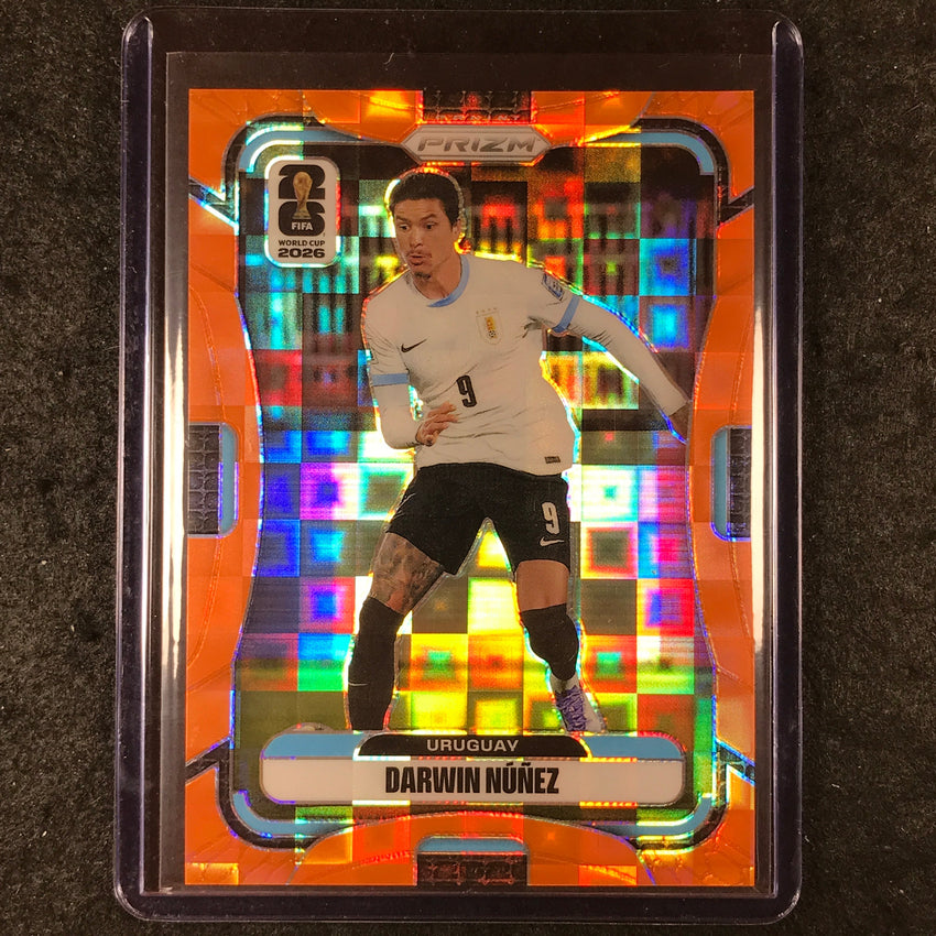 2026 Prizm FIFA World Cup DARWIN NUNEZ Orange Pandora /215 #120