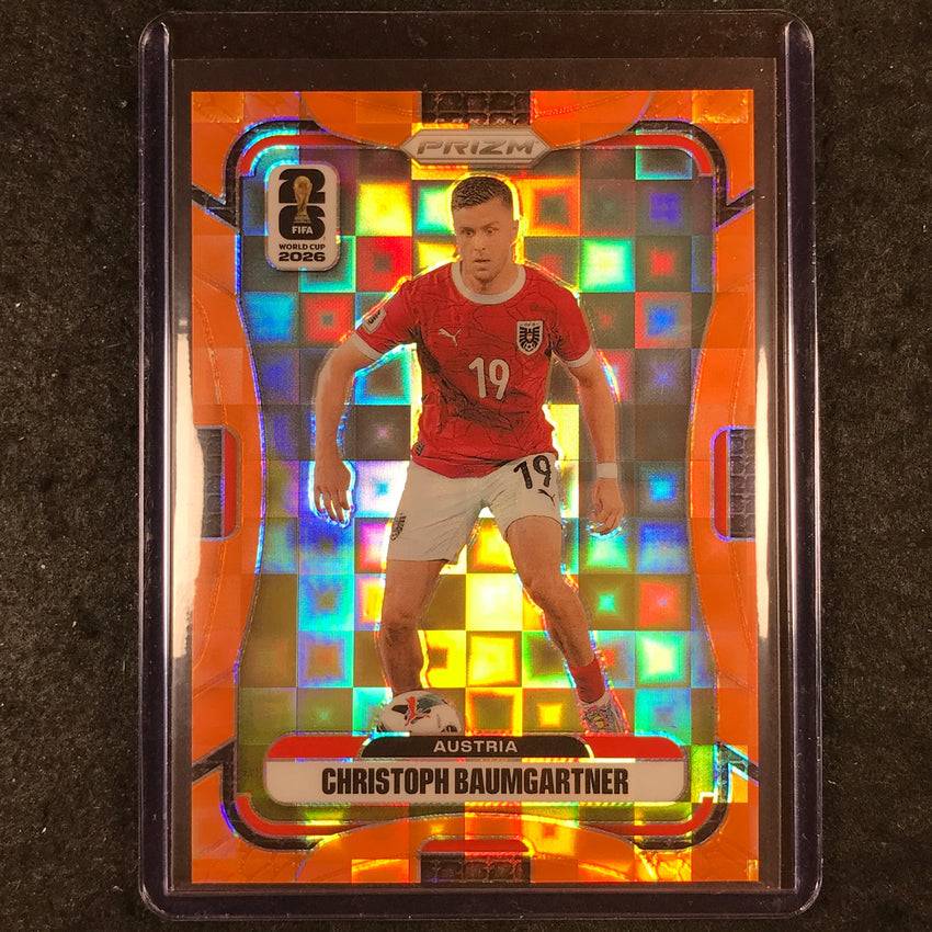 2026 Prizm FIFA World Cup CHRISTOPH BAUMGARTNER Orange Pandora /215 #145