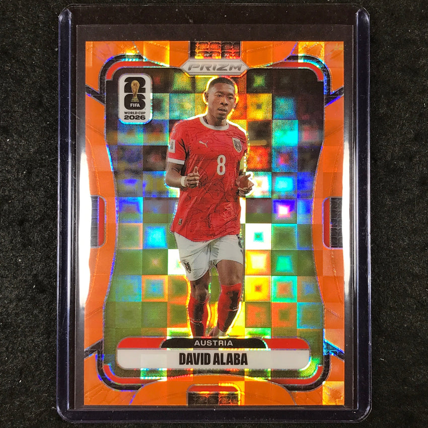2026 Prizm FIFA World Cup DAVID ALABA Orange Pandora /215 #146