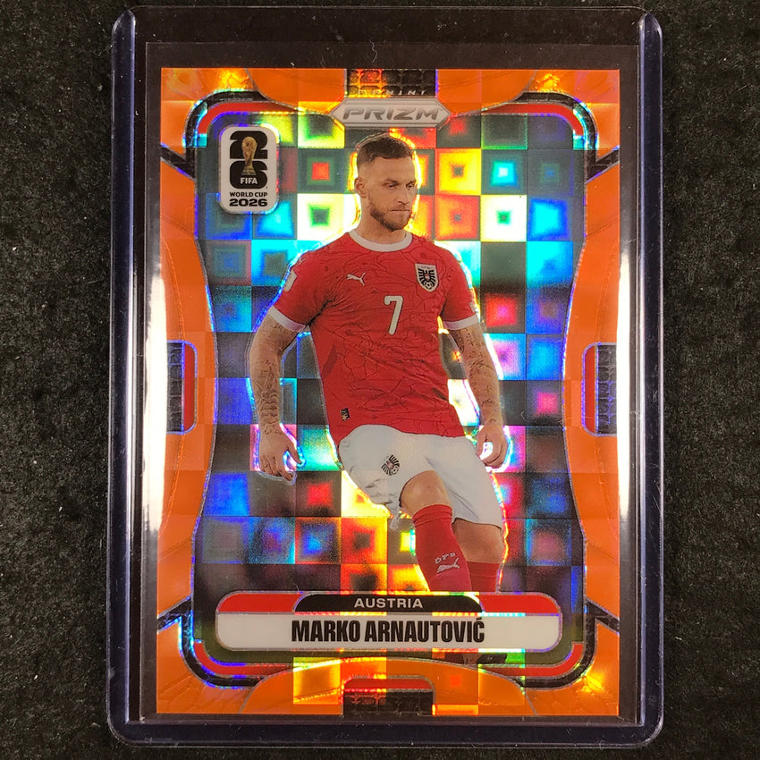 2026 Prizm FIFA World Cup MARKO ARNAUTOVIC Orange Pandora /215 #149
